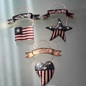 Americana Metal Decor